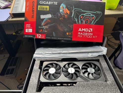 Gigabyte GAMING OC Radeon RX 7700 XT 12 GB, Computers en Software, Videokaarten, Zo goed als nieuw, AMD, PCI-Express 4.0, GDDR6