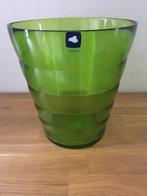 kaars Leonardo Windlicht hoogte 22cm kleur Groen per stuk, Overige materialen, Nieuw, Ophalen of Verzenden, Minder dan 25 cm