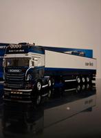 Limited editon SCANIA Robert Van Herk, Hobby en Vrije tijd, Modelauto's | 1:50, Ophalen of Verzenden, Nieuw, Bus of Vrachtwagen