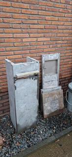 Vrijstaande stenen brievenbus, Ophalen, Gebruikt