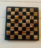Schaakbord marmer 18,5 x 18,5, Ophalen of Verzenden