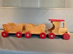Houten Trein Speelgoed Vintage, Ophalen, Gebruikt, Duw- of Trekspeelgoed
