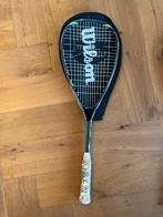 Wilson Squash Racket + Cover, Sport en Fitness, Squash, Ophalen of Verzenden, Gebruikt