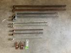 Diverse hengen voor poort, Doe-het-zelf en Verbouw, Hang- en Sluitwerk, Ophalen, Gebruikt, IJzer