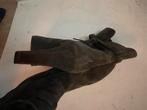 Enkellaars antracite suede. 40, Kleding | Dames, Vivian Ray, Ophalen of Verzenden, Zo goed als nieuw, Grijs