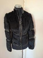 Jas echte leer bont suze36 38, Kleding | Heren, Jassen | Winter, Ophalen of Verzenden, Zo goed als nieuw, Zwart