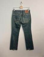 Vintage Levi’s flared jeans 599, Kleding | Dames, Spijkerbroeken en Jeans, Gedragen, Blauw, W28 - W29 (confectie 36), Ophalen of Verzenden