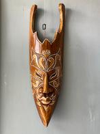 LOT:2508D-Afrikaans tribal masker houtsnijwerk L52cm, Ophalen of Verzenden