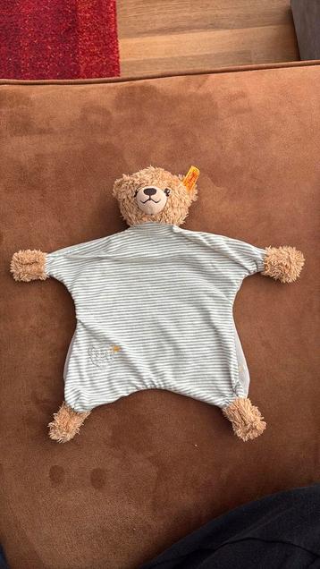 Steiff knuffel doekje beertje. beschikbaar voor biedingen