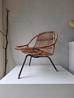 Dirk van Sliedregt rotanstoel vintage design Jonkers, Ophalen, Gebruikt, Eén