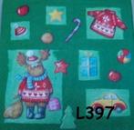 OPRUIMING servetten decoupage – rendieren L397 – 3x, Verzenden, Nieuw, Materiaal