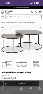Richmond Interieurs Asher Salontafel Set, Huis en Inrichting, Ophalen, Gebruikt, Rond, 50 tot 100 cm