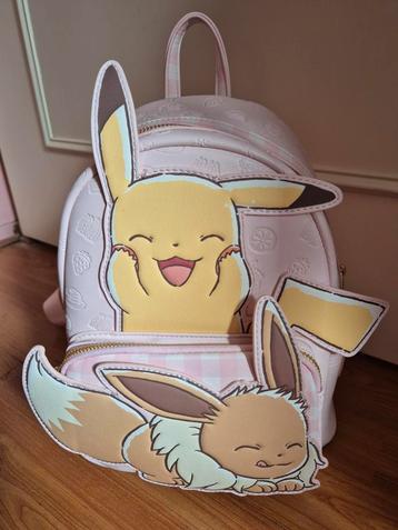 Loungefly pokémon eevee & pikachu mini backpack NIEUW! beschikbaar voor biedingen