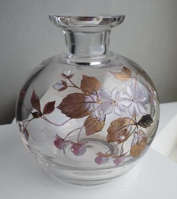 Vaasje bolvaasje art nouveau jugendstil emaille beschikbaar voor biedingen