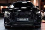Audi Q8 4.0 TFSI RSQ8 PANO|QUATTRO|RSDYNAMIC|CERAMIC, Auto's, Audi, Automaat, Zwart, Origineel Nederlands, Bedrijf