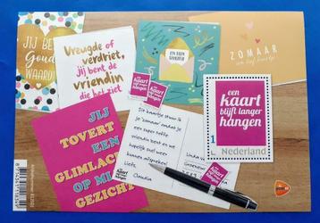 Postzegelvel Een kaart blijft langer hangen - 2020  beschikbaar voor biedingen