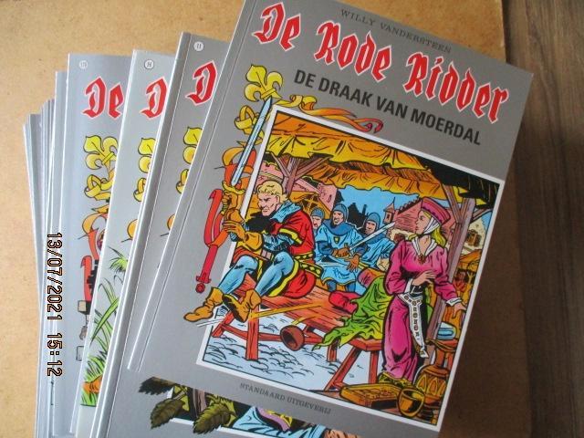 adv5115 rode ridder zilver, Boeken, Stripboeken, Gelezen, Eén stripboek, Ophalen