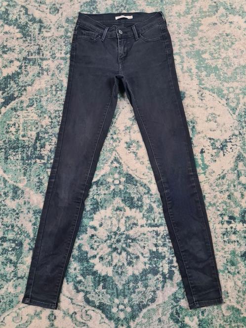 Levi's 710 super skinny W26 L32 WMN Stretch Tulsi2632 Zwart, Kleding | Dames, Spijkerbroeken en Jeans, Zo goed als nieuw, W27 (confectie 34) of kleiner