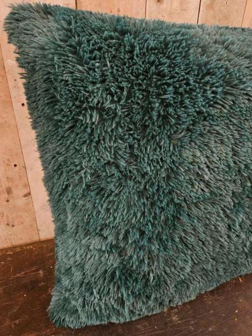 kussen ``WOONWINKEL RUSTIEK``, Huis en Inrichting, Woonaccessoires | Kussens, Nieuw, Groen, Vierkant, Ophalen of Verzenden