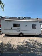 Knaus sport FDK500 met 3persoons stapelbed/ mover en luifel, Caravans en Kamperen, Stapelbed, Treinzit, Particulier, 6 tot 7 meter