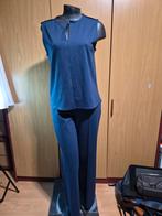 Prachtig ensemble parfois M/L, Maat 38/40 (M), Kostuum of Pak, Blauw, Ophalen of Verzenden