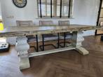 Kloostertafel, Gebruikt, 200 cm of meer, Vijf personen of meer, Rechthoekig