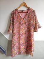 Mooie roze tuniek met bloemenprint en losse ceintuur, maat M, Maat 38/40 (M), Ophalen of Verzenden, Zo goed als nieuw, Eksept