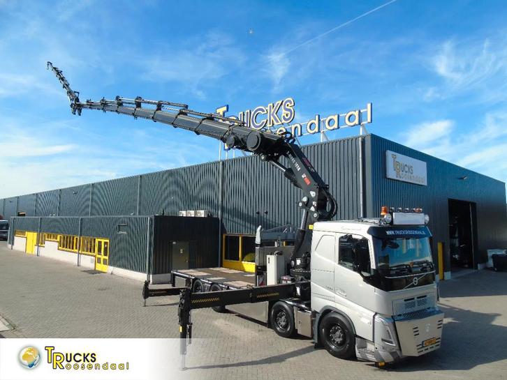 Volvo FH 500 + HIAB X-HIPRO 1058 E-8 + JIB 175X-5 + 8x2 + FI, Auto's, Vrachtwagens, Bedrijf, ABS, Achteruitrijcamera, Adaptive Cruise Control