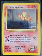 Blaine's Moltres (GH 1) Gym Heroes - Singles, Verzenden, Gebruikt, Losse kaart, Foil
