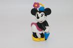 Minnie Mouse Bullyland PVC 1986 paraplu vintage Kerst, Ophalen of Verzenden, Mickey Mouse, Zo goed als nieuw, Beeldje of Figuurtje