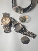 Lot met Seiko Horloges / onderdelen, Ophalen of Verzenden, Gebruikt, Zwart, Seiko