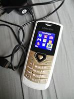 MOET NU WEG!! NOSTALGISCHE SIEMENS E1170 WHITE/GOLD MOBIEL, Gebruikt, Overige modellen, Geen camera, Wit