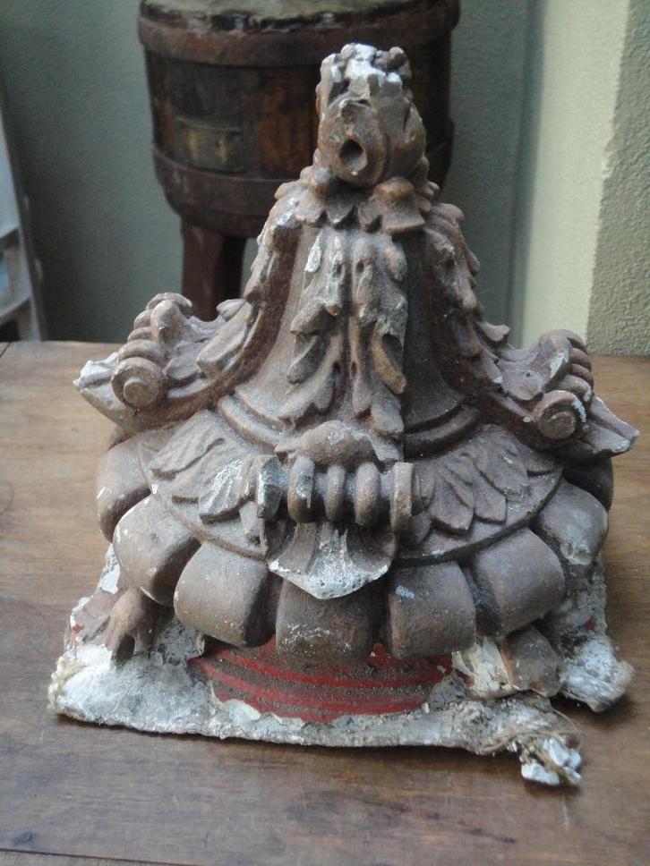 prachtig antiek FRANS ORNAMENT, gedetailleerd / no. 1, Antiek en Kunst, Antiek | Woonaccessoires, Ophalen of Verzenden