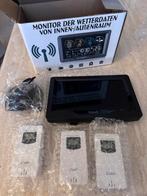 Uzoli Weerstation met 3 Buitensensoren Draadloos, Ophalen of Verzenden, Nieuw, Weerstation