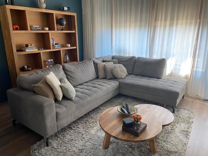 Hoekbank Lise 2,5+Ottomaan - HACO, Huis en Inrichting, Banken | Bankstellen, Zo goed als nieuw, Vierpersoons of meer, 150 cm of meer