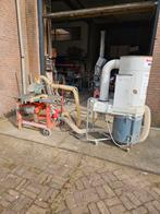 Bouwzaag met afzuiger Gjerde 1603 met motorrem., Doe-het-zelf en Verbouw, Gereedschap | Zaagmachines, 1200 watt of meer, Gebruikt