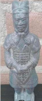 Worriar beeld metaal 1 kilo zwaar, Verzamelen, Beelden en Beeldjes, Ophalen, Zo goed als nieuw, Mens