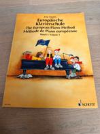Europaische Klavierschule Fritz Emonts, Ophalen of Verzenden, Zo goed als nieuw, Zwart