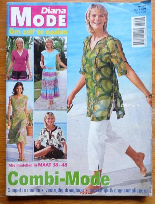 4 bladen vol ZELFMAAKMODE -Diana en Sandra, Hobby en Vrije tijd, Kledingpatronen, Zo goed als nieuw, Overige typen, Vrouw, Overige merken