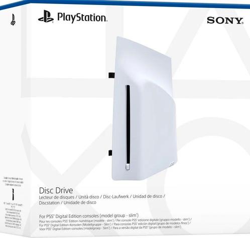 Playstation Disc Drive (voor PS5 Slim Digital & PS5 Pro), Spelcomputers en Games, Spelcomputers | Sony PlayStation Consoles | Accessoires