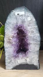 Prachtige amethist geode Brazilië korting, Verzamelen, Mineralen en Fossielen, Ophalen of Verzenden, Mineraal