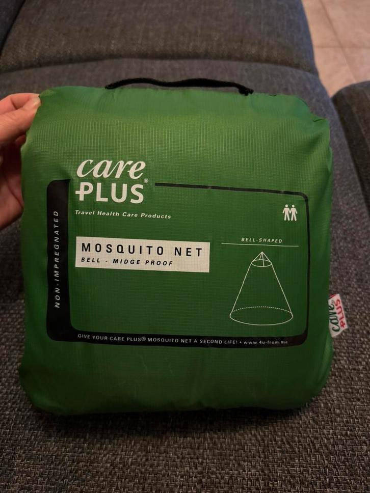 Care Plus - mosquito net midged proof - 2 persoons klamboe, Caravans en Kamperen, Kampeeraccessoires, Zo goed als nieuw, Ophalen of Verzenden