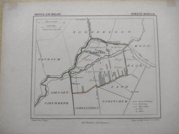 76 Hoornaar Litho Kuyper 1867 beschikbaar voor biedingen