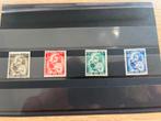 Nederland 1934 NVPH 270-273, Postzegels en Munten, Postzegels | Nederland, Verzenden, T/m 1940, Postfris
