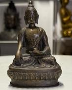 Kleine Bronzen Shakyamuni Boeddha – Nepal, Ophalen of Verzenden, Gebruikt