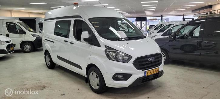 Ford Transit Custom L2 H2 2.0 TDCI WERKWAGEN ingericht, Auto's, Bestelauto's, Te koop, ABS, Alarm, Boordcomputer, Centrale vergrendeling