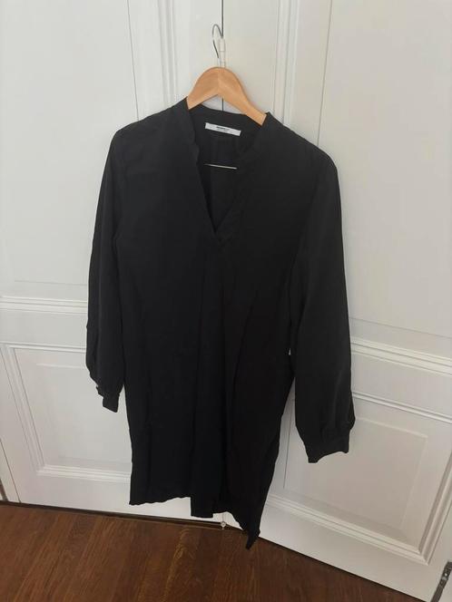 Penn&Ink zwarte katoenen tuniek, jurk, lange blouse, maat 40, Kleding | Dames, Jurken, Zo goed als nieuw, Maat 42/44 (L), Zwart