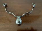 Vintage verzilverde bordenklem / schalenklem. Maak van je bo, Overige materialen, Ophalen of Verzenden, Zo goed als nieuw, Bord(en)