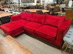 Nieuwe hoekbank adore velvet rood 275x160cm €650, Ophalen, ., Nieuw, .