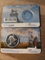 Het waterloo vijfje, 2 munten tesamen, Ophalen of Verzenden, Nederland, Munten